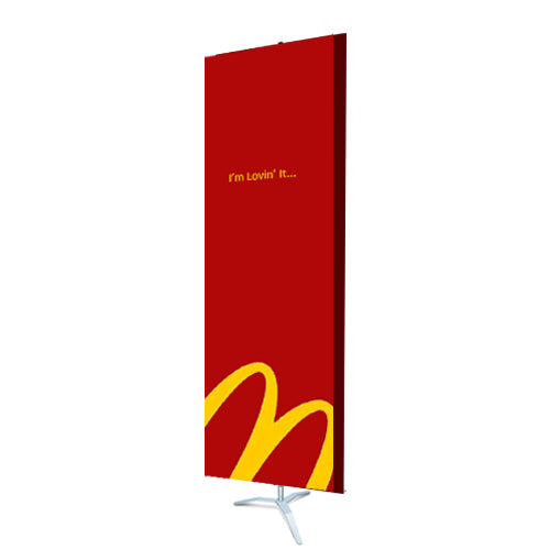 Value Line Adjustable AD Banner Stand (Double Sided)