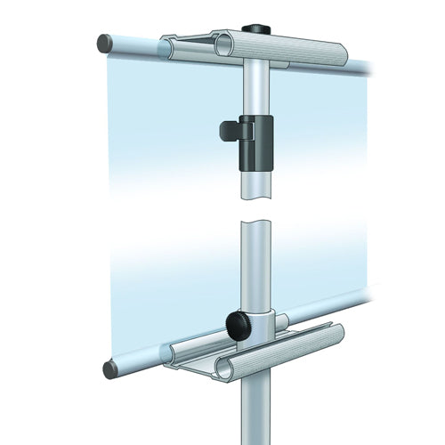 MOUNTING OPTION 1: POLE POCKET MOUNTING (CLOSE UP VIEW)