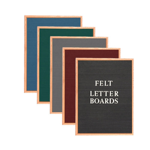 18x14 LETTER BOARD COLORS (BLACK, GREY, GREEN, BLUE, BURGUNDY)