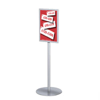 22x28 POSTER DISPLAY STAND (SHOWN in SILVER)