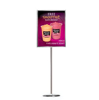 Top Loader Floor Sign Holders