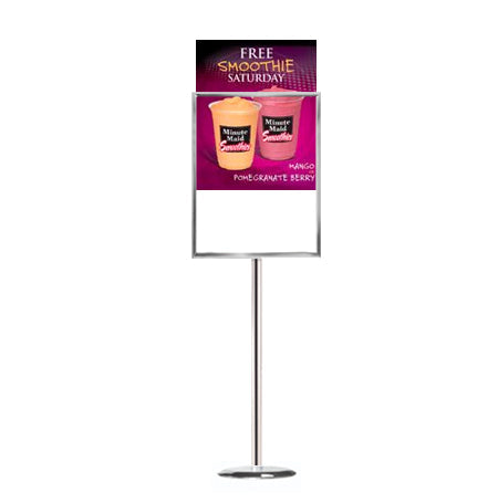 Top Loader Floor Sign Holders