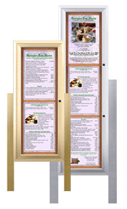 Weather Proof Menu Displays | Weather Resistant MenuCases