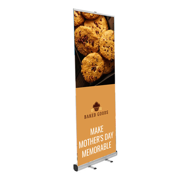 EVEREST Retractable Banner Stand | 31.5" Wide Banner | Single Sided Bannerstand