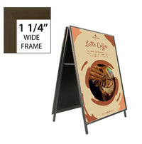 A-Frame 18x18 Sign Holder | Snap Frame 1 1/4" Wide