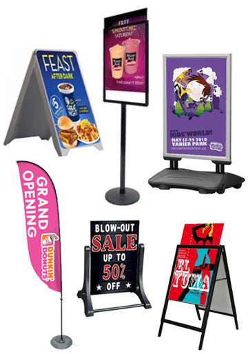Countertop Clamp Frames - 11 x 14 Poster Display (Fixed Height) –  FloorStands